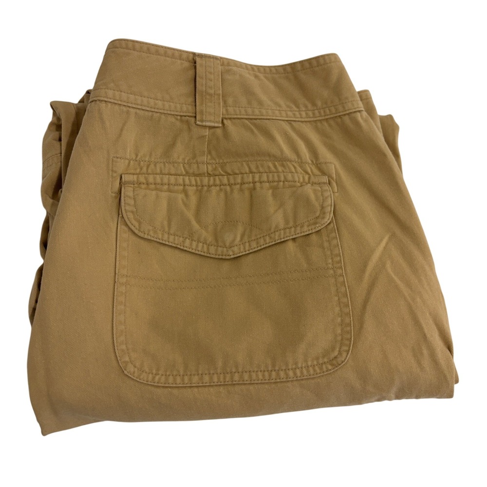 Lauren Ralph Lauren Cargo Tan Pants Womens 14 Straight Leg Outdoors Camping - Picture 10 of 10